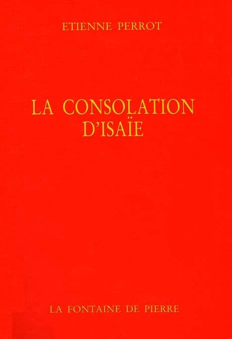 La "Consolation d'Isaïe"