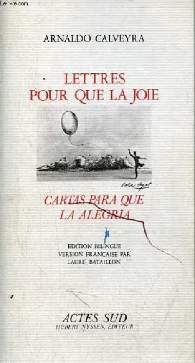 Lettres pour que la joie
