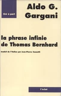La phrase infinie de Thomas Bernhard