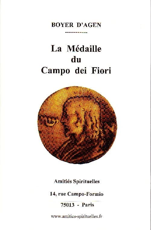 La médaille du Campo dei Fiori