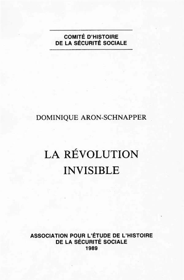 La Révolution invisible : recherche sur la diffusion de la connaissance en matiere de sécurité sociale