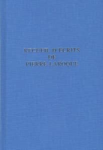 Recueil d'écrits de Pierre Laroque