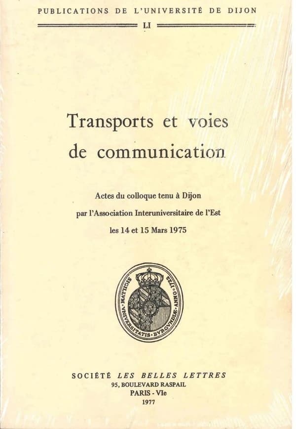 Transports Et Voies de Communication