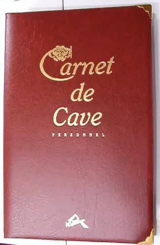 Carnets de cave (classeur bordeaux)