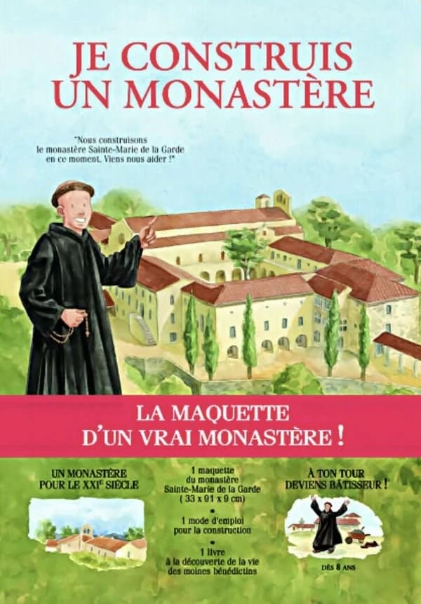 Je construis un monastère : la maquette d'un vrai monastère : [maquette à découper]