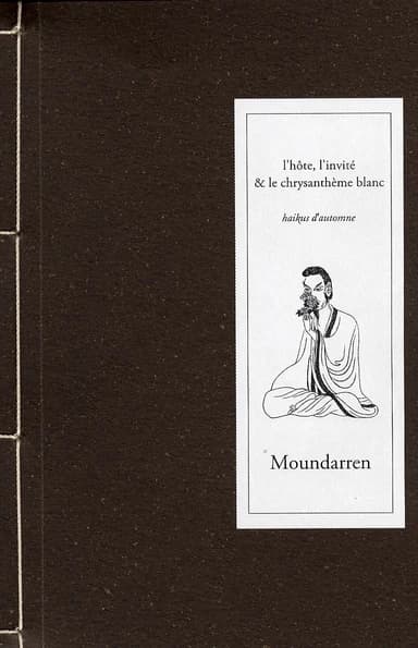 L'hôte, l'invité et le chrysanthème blanc ; haikus d'automne