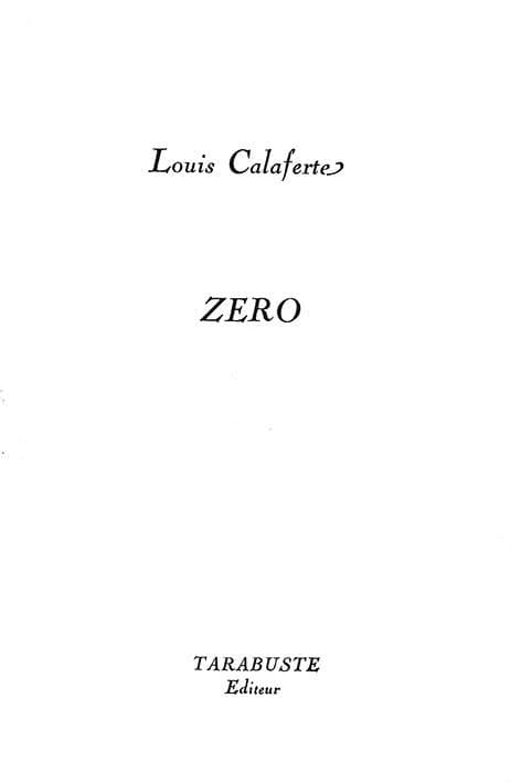 Zéro : 1966