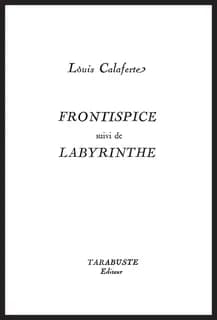 Frontispice : 1967 ; suivi de Labyrinthe : 1967