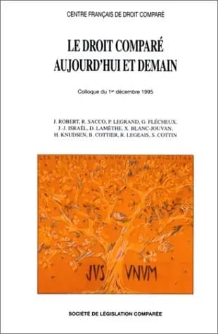 Le droit comparé : aujourd'hui et demain