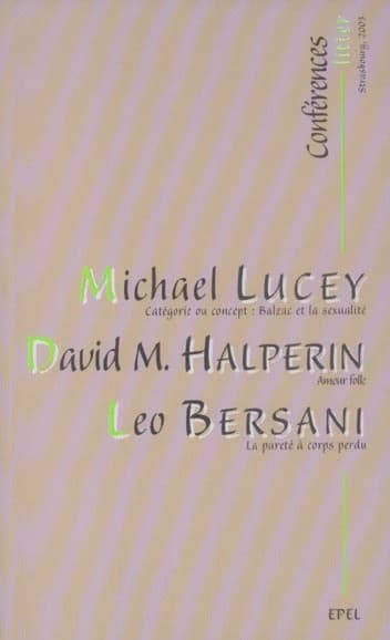 Conférences litter : Strasbourg, 2003