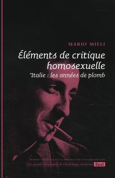 Éléments de critique homosexuelle : Italie, les années de plomb