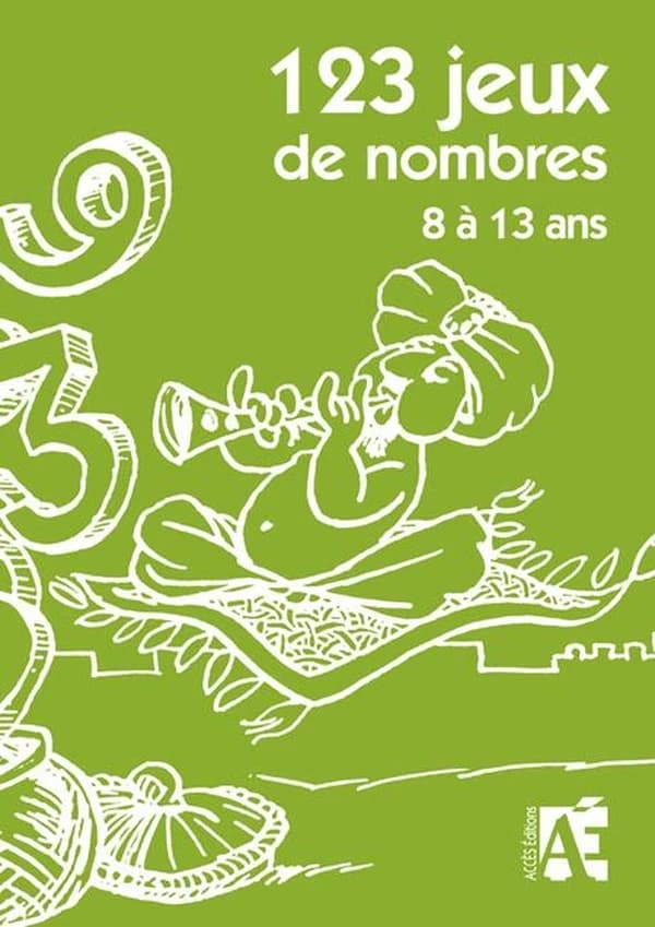 123 jeux de nombres : pour les enfants de 8 à 13 ans (3e éd.) Gérard Brasseur,... ; ill., Laurent Salles