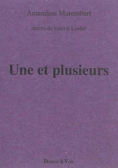 Une et plusieurs
