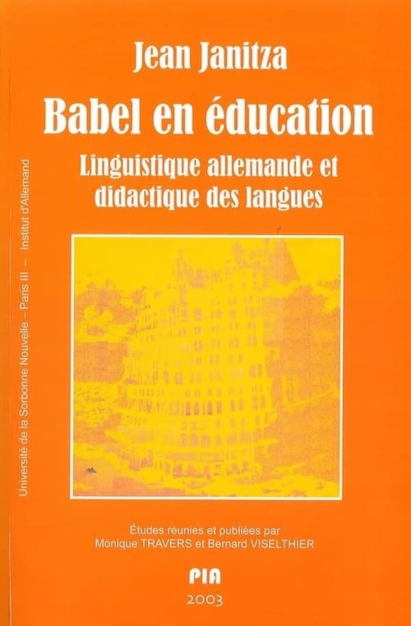 Babel en éducation : linguistique allemande et didactique des langues