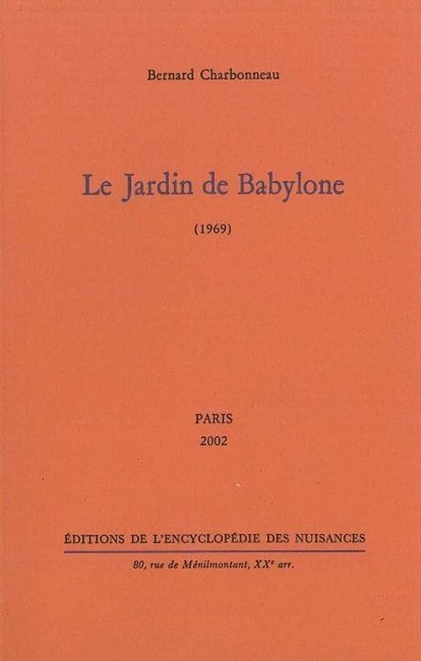 Le jardin de babylone