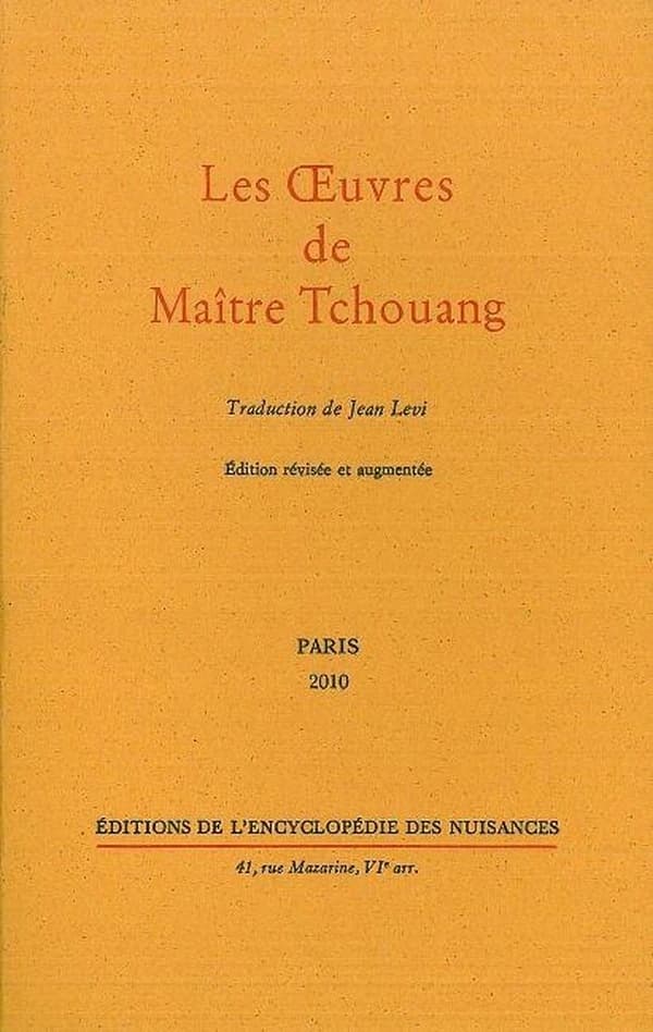 Les Œuvres de Maître Tchouang