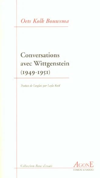 Conversations avec Wittgenstein : 1949-1951