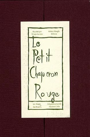 Le Petit Chaperon rouge : [une imagerie d'après un conte de Perrault]