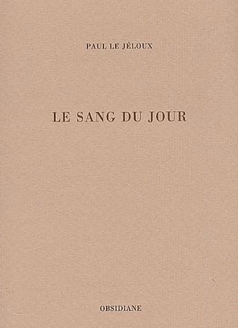 Le sang du jour
