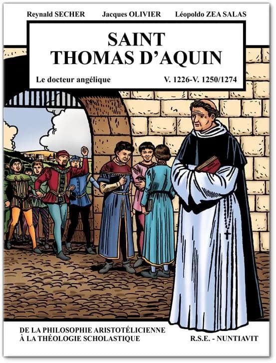 Saint Thomas d'Aquin : v. 1226-v. 1250-1274 : bande dessinée