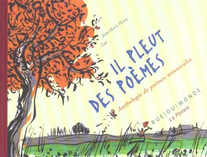 Il pleut des poèmes : anthologie de poèmes minuscules