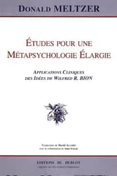 Études pour une métapsychologie élargie : applications cliniques des idées de Wilfred R. Bion