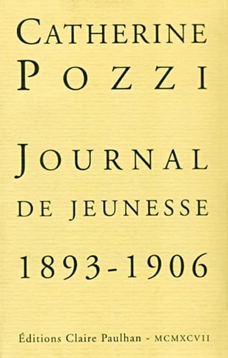 Journal de jeunesse, 1893-1906