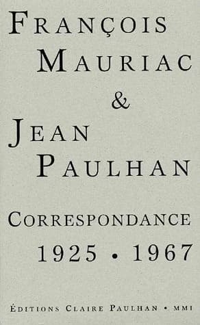 Correspondance 1925-1967