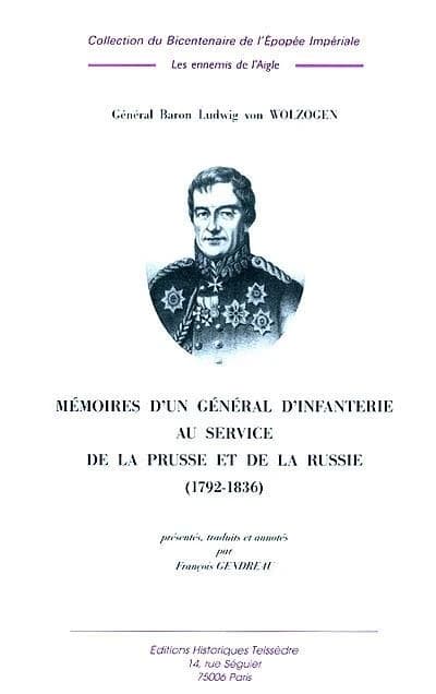 Mémoires d'un général d'infanterie au service de la Prusse et de la Russie : 1792-1836