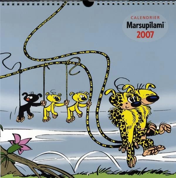 Calendrier marsupilami 2007