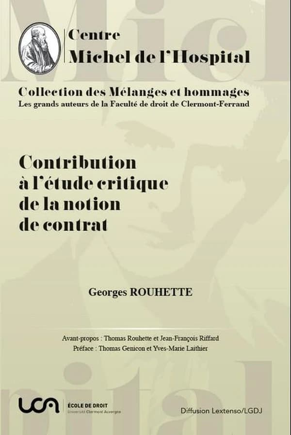 Contribution à l'étude critique de la notion de contrat