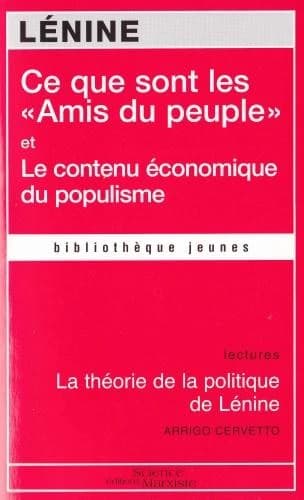 Ce que sont les "Amis du peuple" et comment ils luttent contre les social-démocrates ; Le contenu économique du populisme