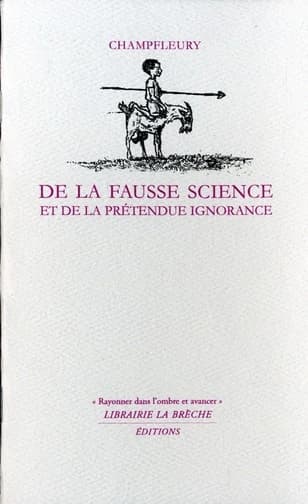 De la fausse science et de la prétendue ignorance