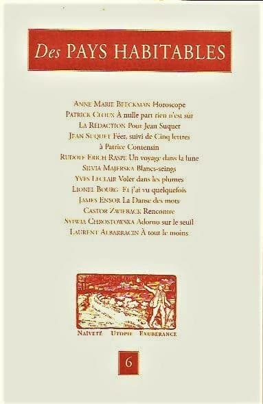 Des pays habitables Tome 6