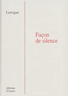 Façon de silence