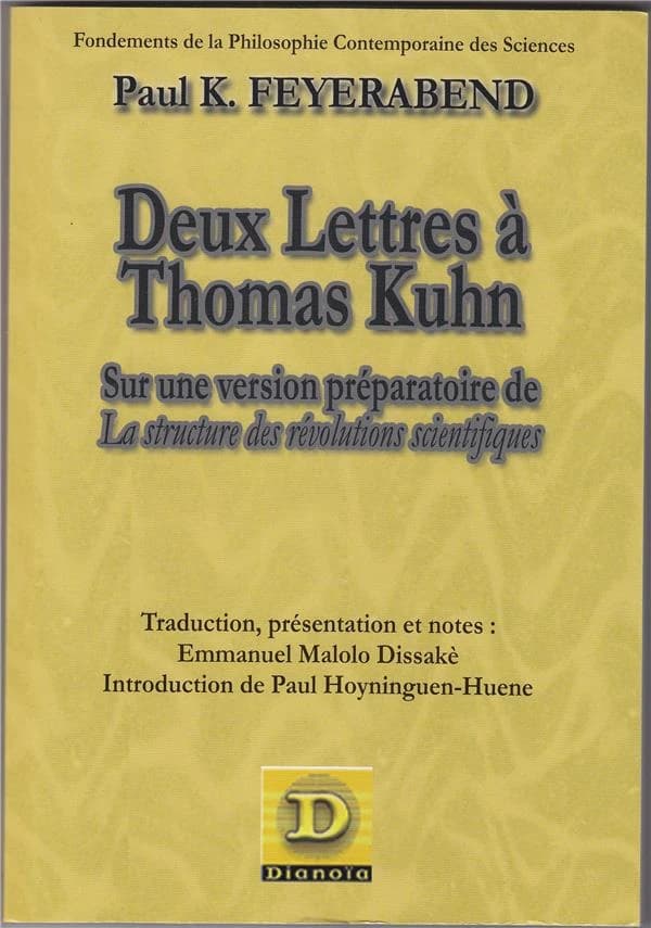 Deux lettres à Thomas Kuhn : sur une version préparatoire de "La structure des révolutions scientifiques"