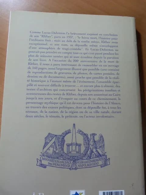 Kléber après Kléber (1800-2000) ou Les pérégrinations posthumes des restes du général Kléber