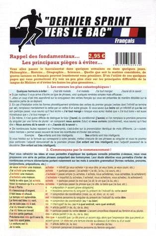 Dernier sprint vers le bac français