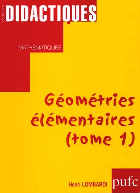 Géométries élémentaires