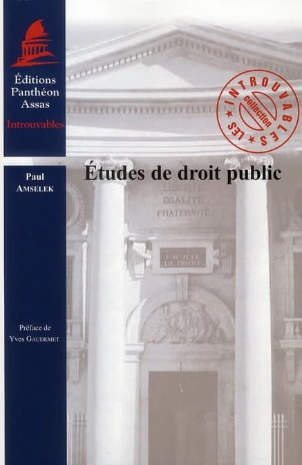Études de droit public