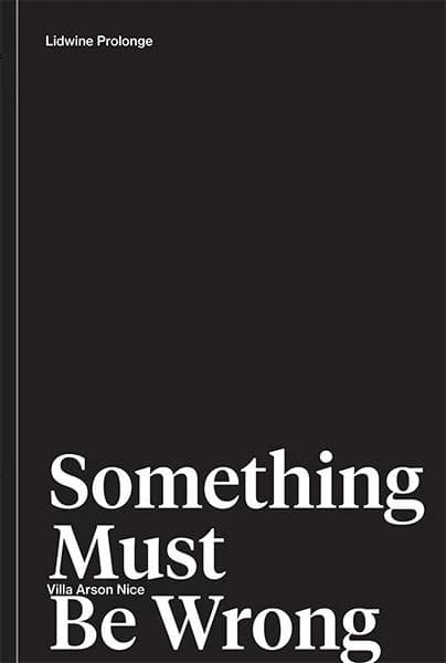 Something must be wrong : Lidwine Prolonge : [exposition, Nice, Villa Arson, 4 octobre-28 décembre 2015]