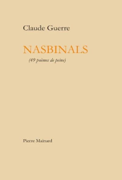 Nasbinals : 49 poèmes de peine