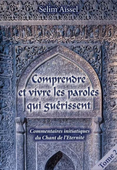 Comprendre et vivre les paroles qui guérissent : commentaires initiatiques du "Chant de l'éternité" : les étapes du chemin de la sagesse vers l'éveil. Tome 2