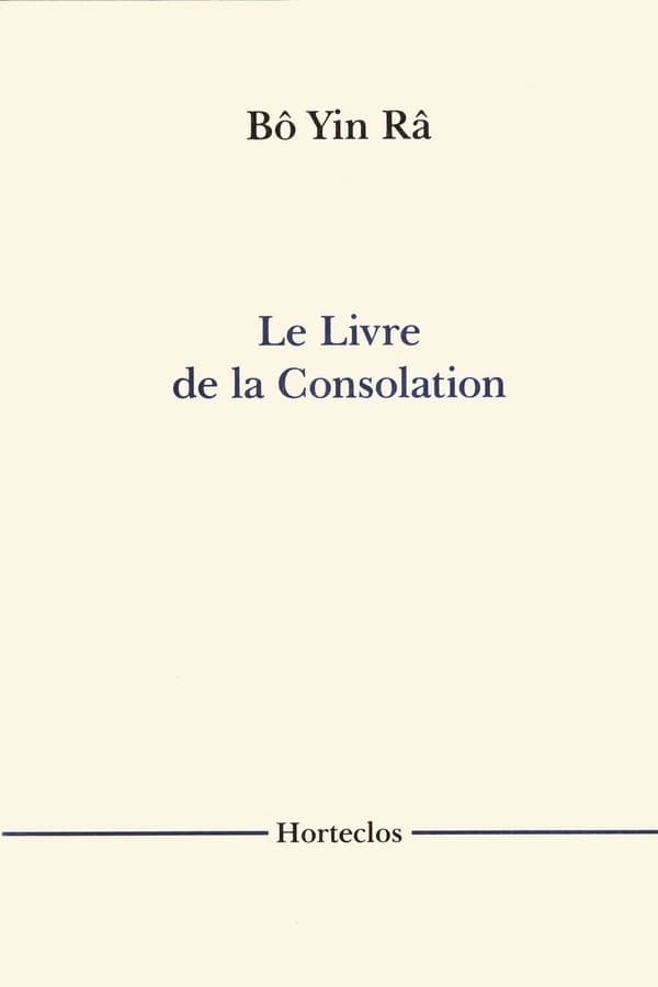 Le livre de la consolation
