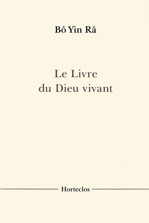 Le livre du Dieu vivant