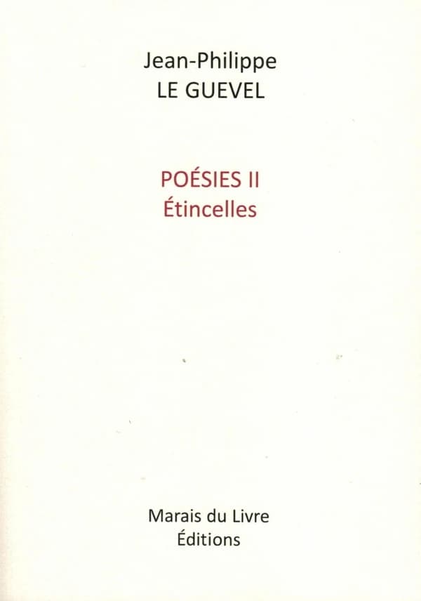 Poésies II : étincelles