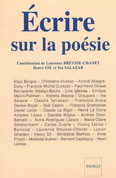 Écrire sur la poésie