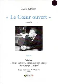 Le Coeur ouvert : Poésies