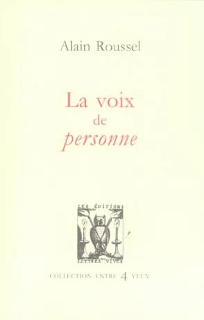 La voix de personne