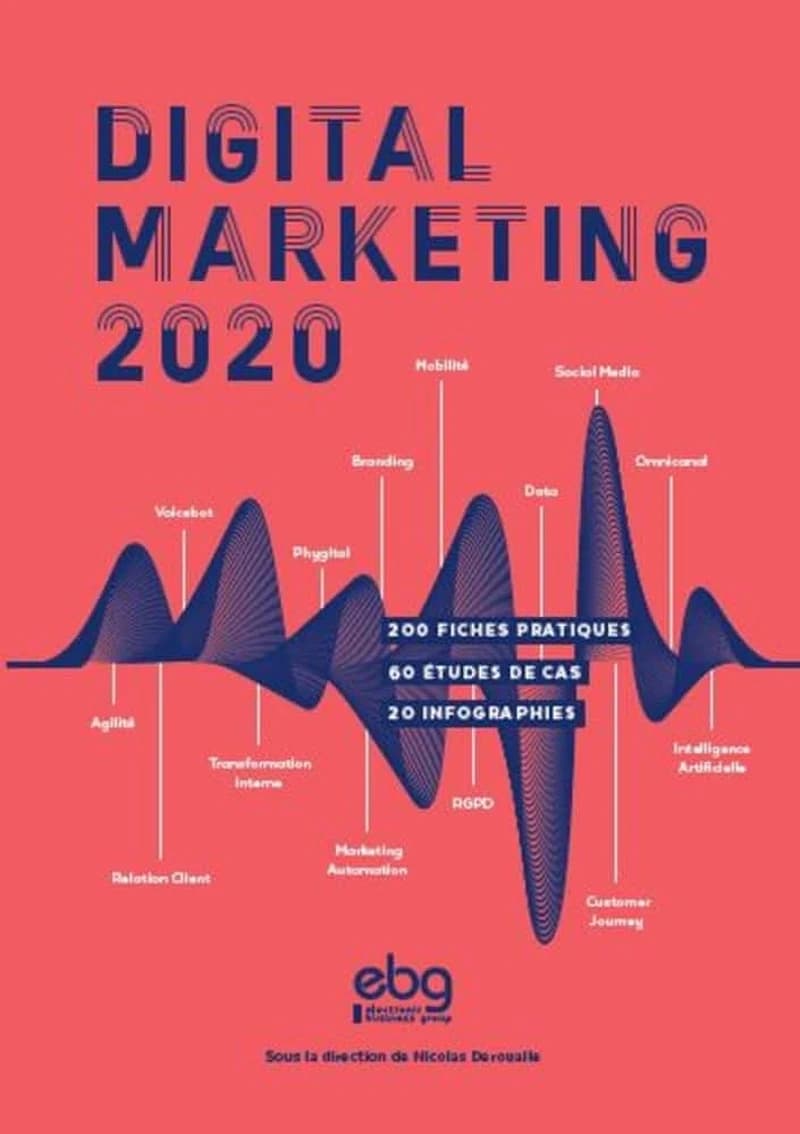 Digital marketing ; 200 fiches pratiques ; 60 études de cas ; 20 infographies (édition 2020)